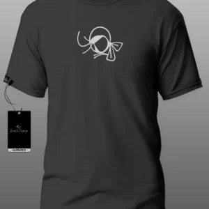 Camiseta Enck Básica Gola Redonda Lisa Preta