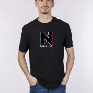 Camiseta Enck Básica Gola Redonda Lisa Preta 14