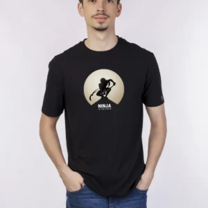 Camiseta Enck Básica Gola Redonda Lisa Preta 15